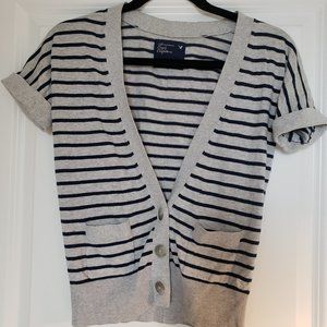 Super Cute S/P American Eagle Striped Cardigan
